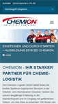 Mobile Screenshot of chemion.de